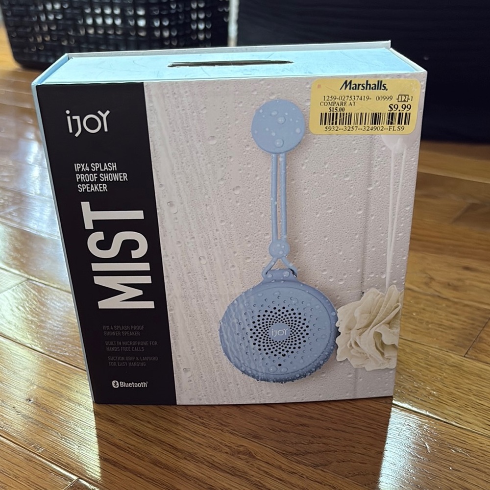 Mist Blue Shower Speaker